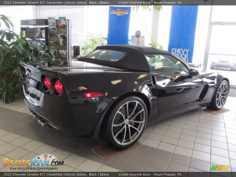 2013 Chevrolet Corvette 427 Convertible Collector Edition Black / Ebony Photo #10