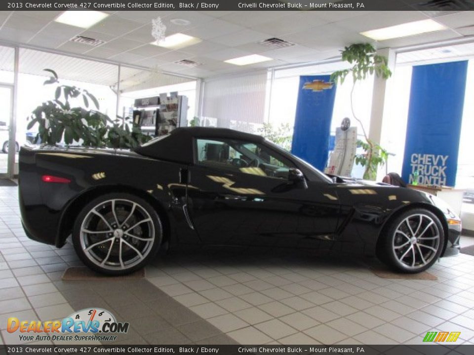 2013 Chevrolet Corvette 427 Convertible Collector Edition Black / Ebony Photo #11