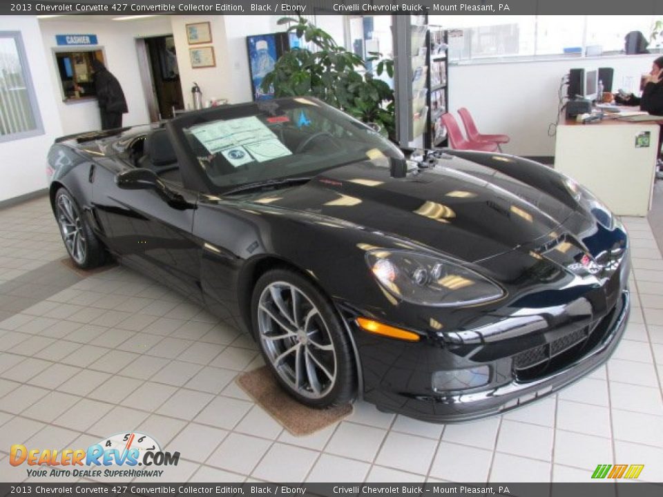 2013 Chevrolet Corvette 427 Convertible Collector Edition Black / Ebony Photo #12