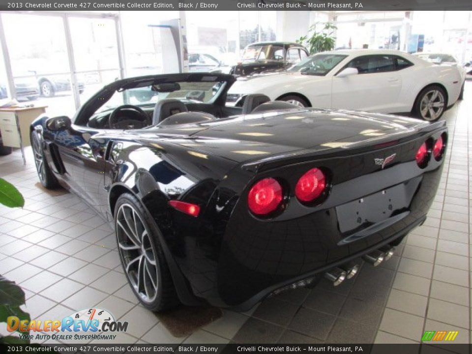 Black 2013 Chevrolet Corvette 427 Convertible Collector Edition Photo #15