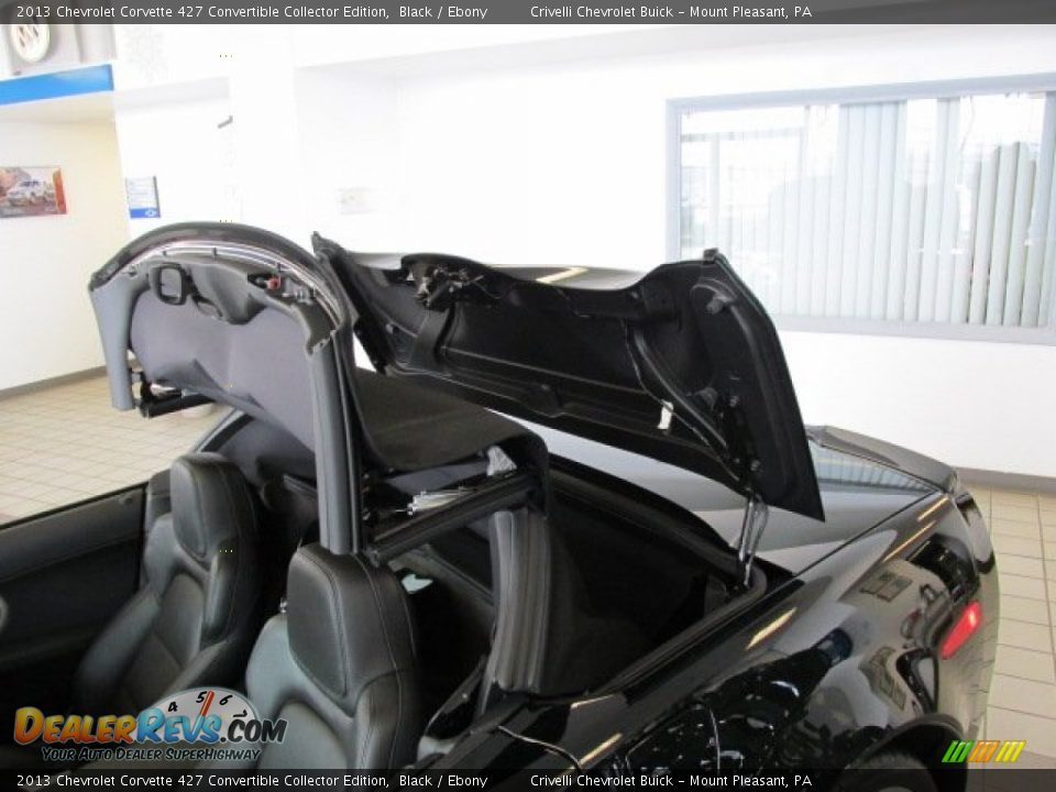 2013 Chevrolet Corvette 427 Convertible Collector Edition Black / Ebony Photo #16
