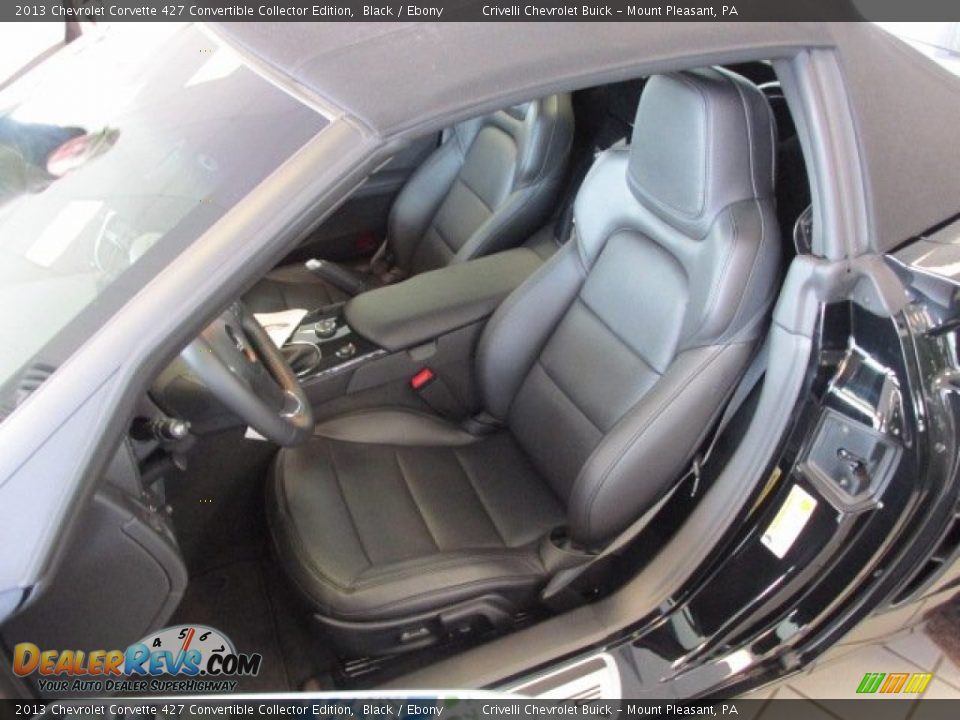 Front Seat of 2013 Chevrolet Corvette 427 Convertible Collector Edition Photo #22