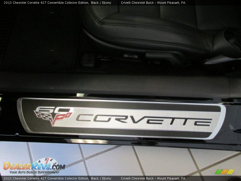 2013 Chevrolet Corvette 427 Convertible Collector Edition Black / Ebony Photo #25