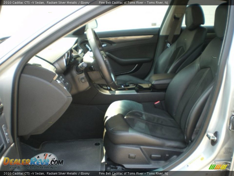 Front Seat of 2010 Cadillac CTS -V Sedan Photo #13