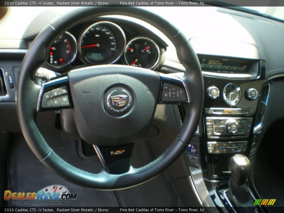 2010 Cadillac CTS -V Sedan Steering Wheel Photo #16