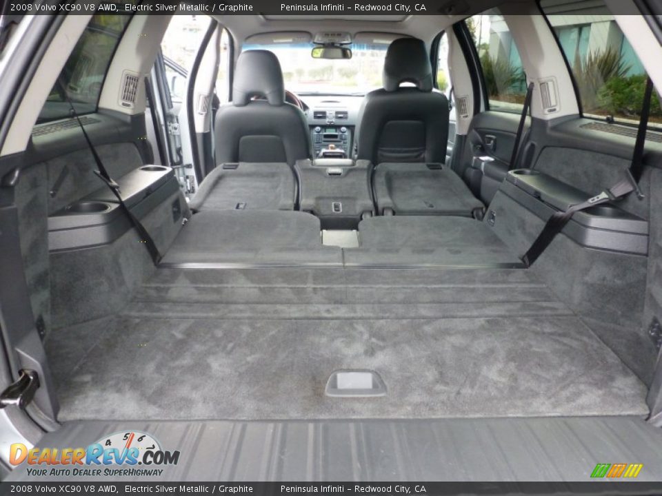 2008 Volvo XC90 V8 AWD Electric Silver Metallic / Graphite Photo #14