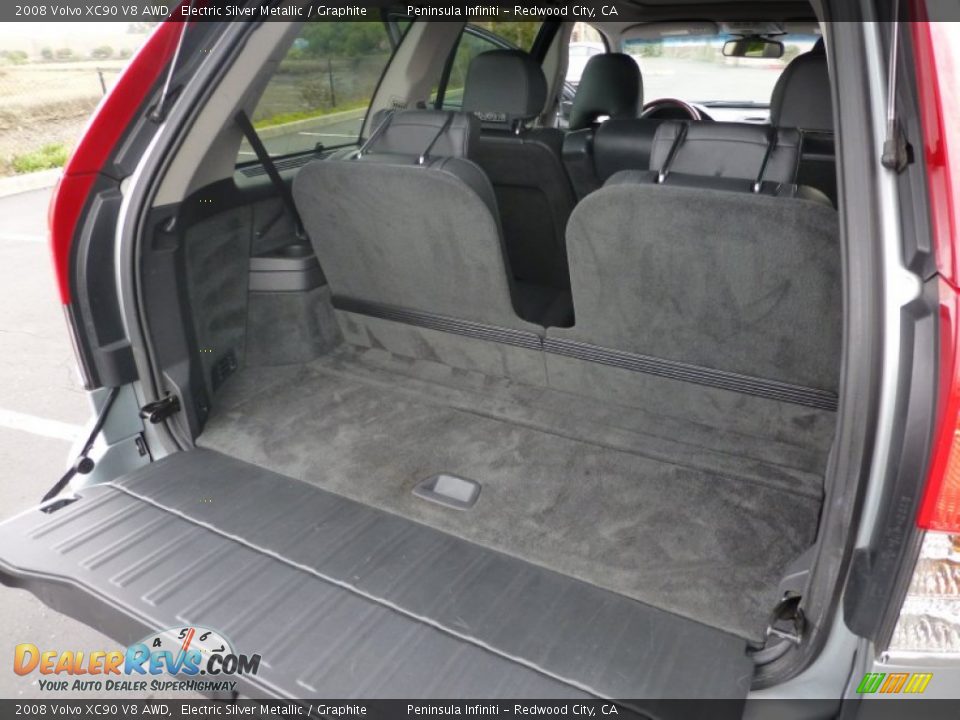 2008 Volvo XC90 V8 AWD Electric Silver Metallic / Graphite Photo #20