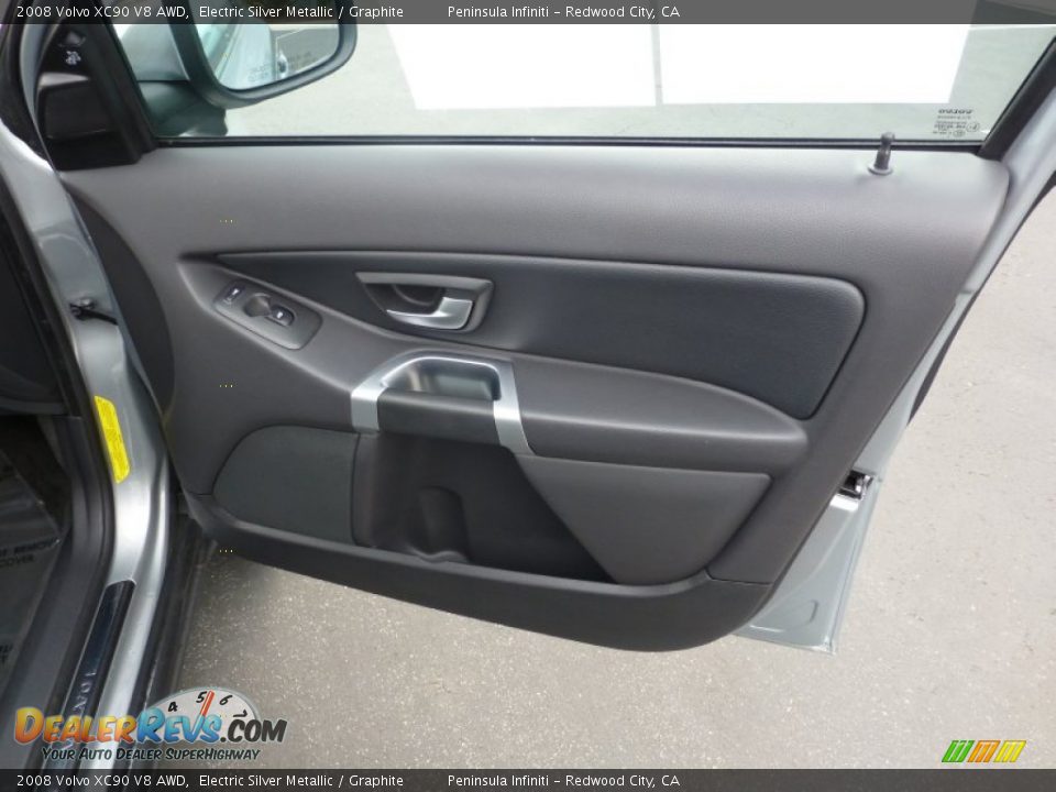 2008 Volvo XC90 V8 AWD Electric Silver Metallic / Graphite Photo #22