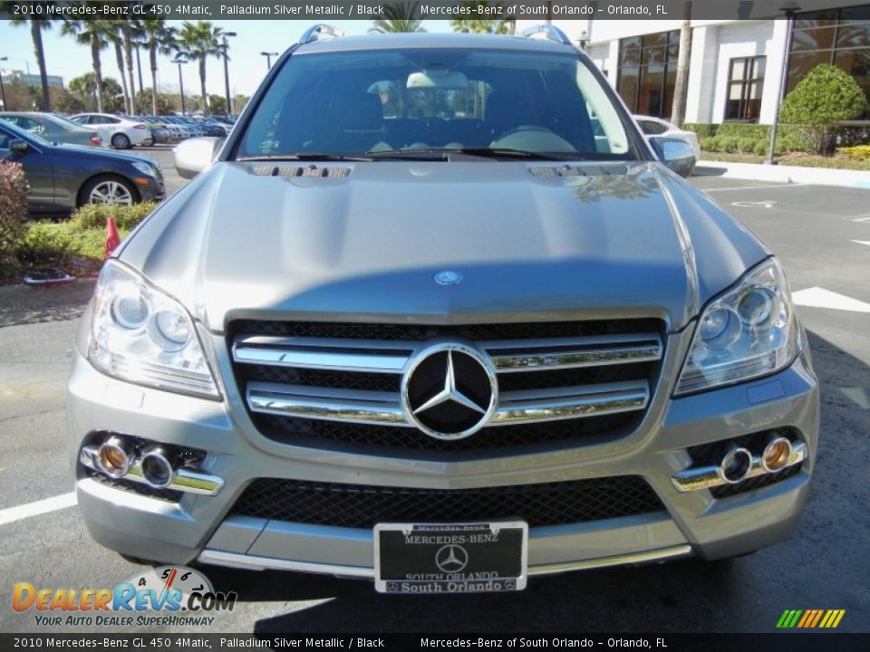 2010 Mercedes-Benz GL 450 4Matic Palladium Silver Metallic / Black Photo #2