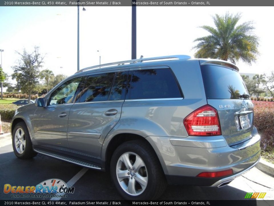 2010 Mercedes-Benz GL 450 4Matic Palladium Silver Metallic / Black Photo #5