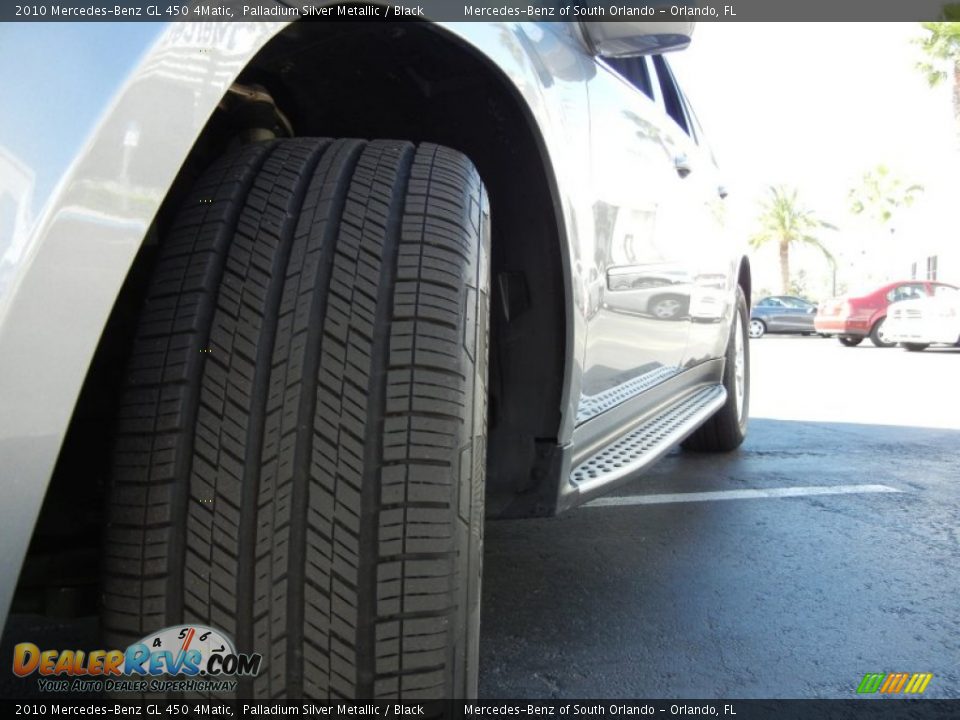 2010 Mercedes-Benz GL 450 4Matic Palladium Silver Metallic / Black Photo #11