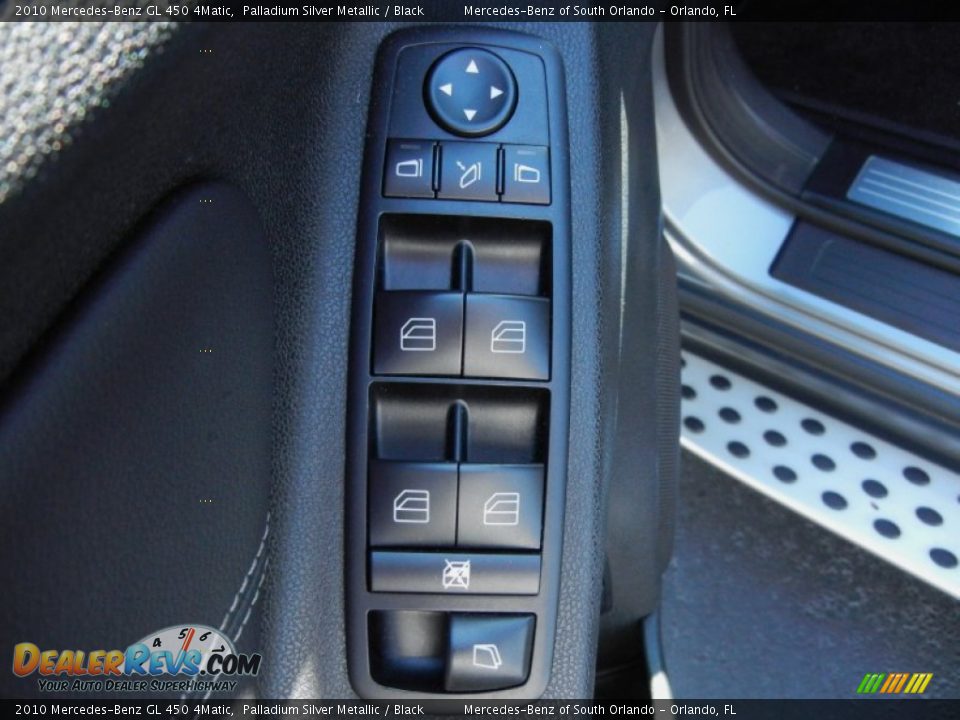 2010 Mercedes-Benz GL 450 4Matic Palladium Silver Metallic / Black Photo #14