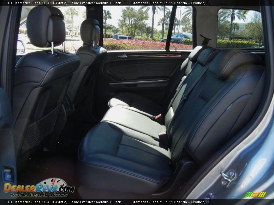 2010 Mercedes-Benz GL 450 4Matic Palladium Silver Metallic / Black Photo #15