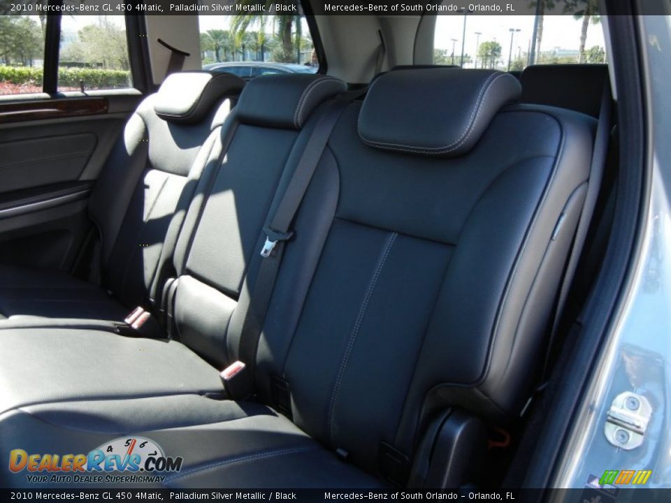 2010 Mercedes-Benz GL 450 4Matic Palladium Silver Metallic / Black Photo #16