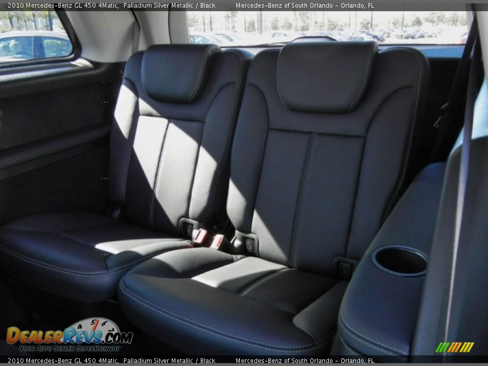 2010 Mercedes-Benz GL 450 4Matic Palladium Silver Metallic / Black Photo #17