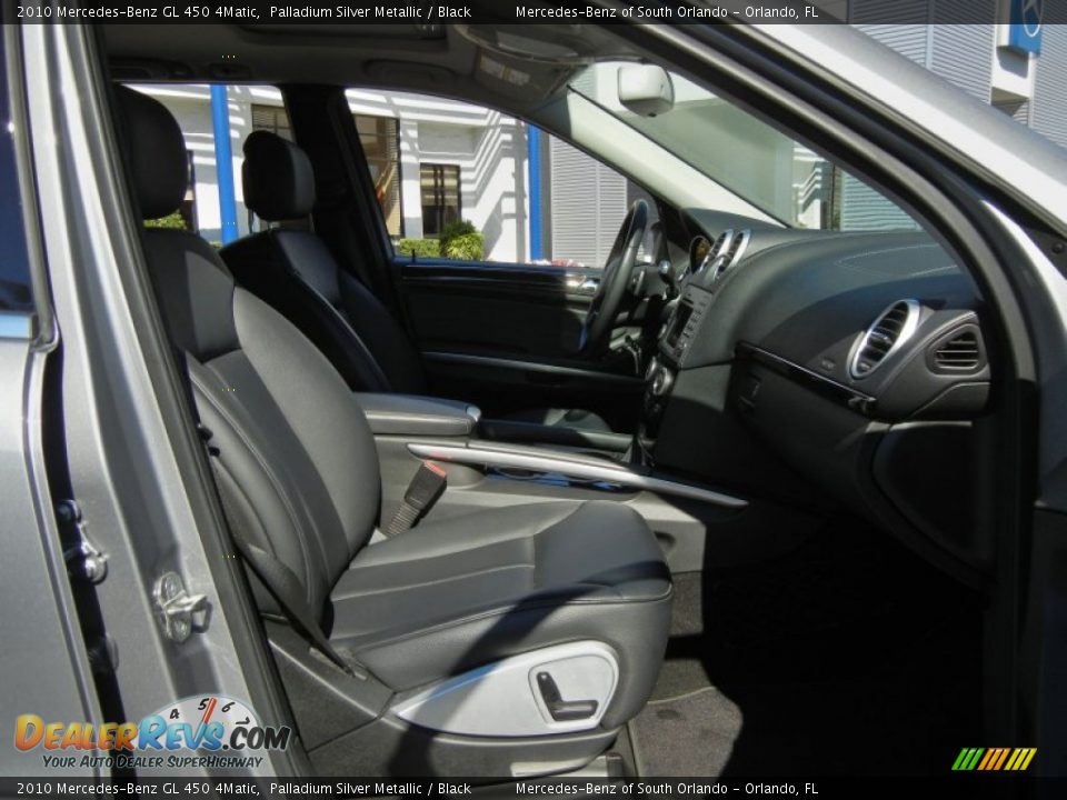 2010 Mercedes-Benz GL 450 4Matic Palladium Silver Metallic / Black Photo #18