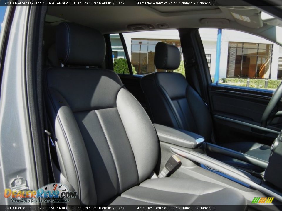2010 Mercedes-Benz GL 450 4Matic Palladium Silver Metallic / Black Photo #19