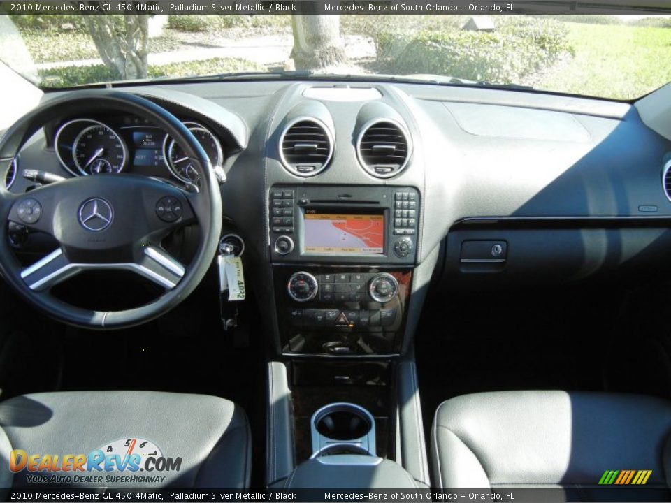 2010 Mercedes-Benz GL 450 4Matic Palladium Silver Metallic / Black Photo #21