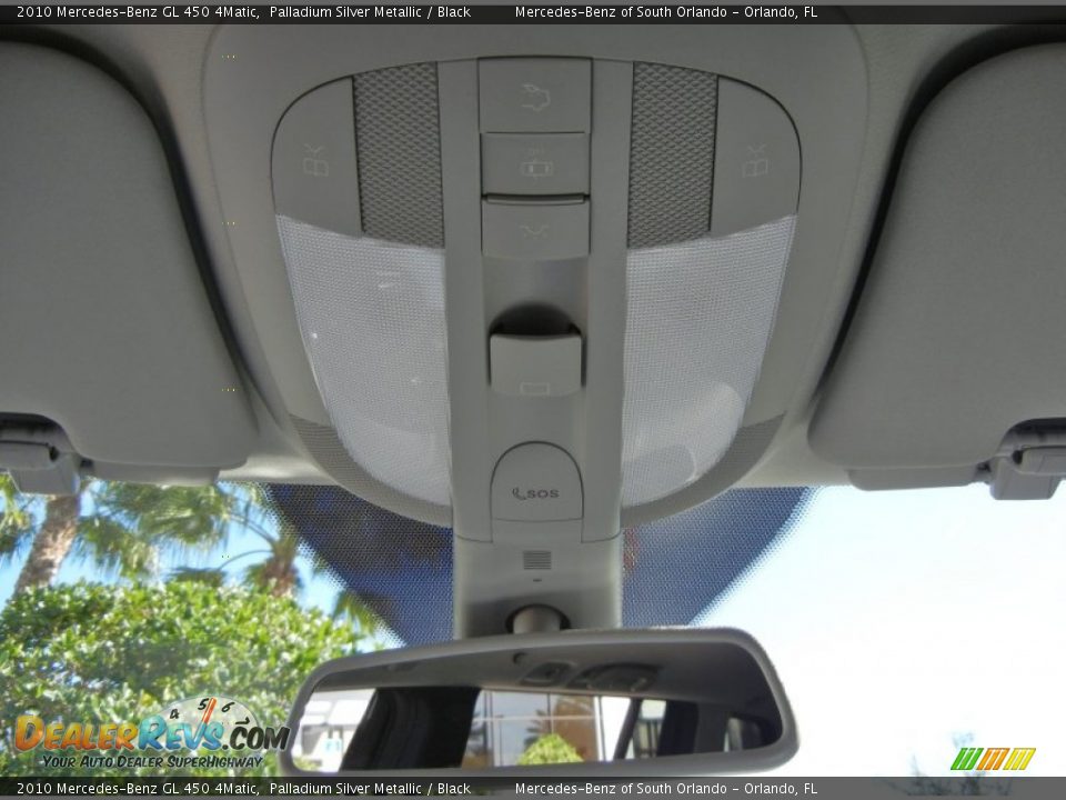 2010 Mercedes-Benz GL 450 4Matic Palladium Silver Metallic / Black Photo #25