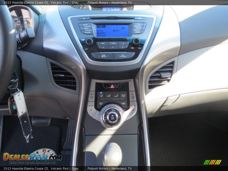 2013 Hyundai Elantra Coupe GS Volcanic Red / Gray Photo #23