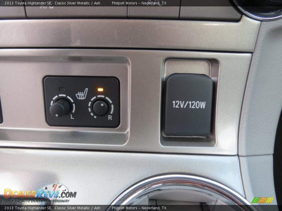 2013 Toyota Highlander SE Classic Silver Metallic / Ash Photo #29