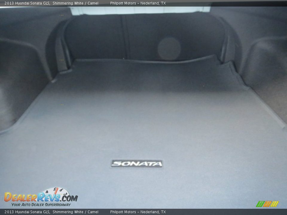 2013 Hyundai Sonata GLS Shimmering White / Camel Photo #14