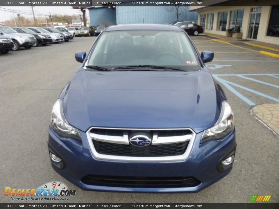 2013 Subaru Impreza 2.0i Limited 4 Door Marine Blue Pearl / Black Photo #2