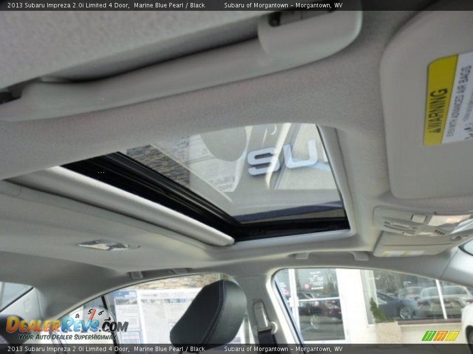 2013 Subaru Impreza 2.0i Limited 4 Door Marine Blue Pearl / Black Photo #11
