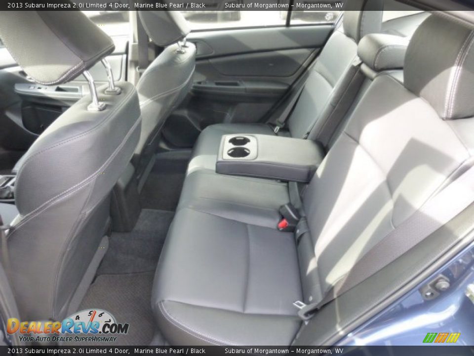 2013 Subaru Impreza 2.0i Limited 4 Door Marine Blue Pearl / Black Photo #13
