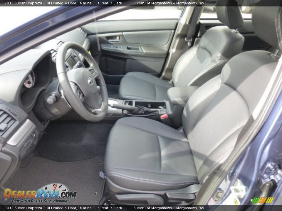 2013 Subaru Impreza 2.0i Limited 4 Door Marine Blue Pearl / Black Photo #15