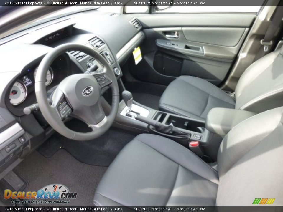 2013 Subaru Impreza 2.0i Limited 4 Door Marine Blue Pearl / Black Photo #16