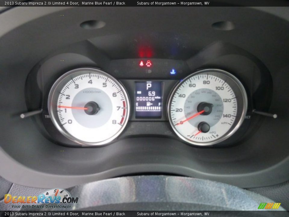 2013 Subaru Impreza 2.0i Limited 4 Door Marine Blue Pearl / Black Photo #20