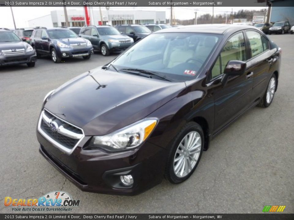 Front 3/4 View of 2013 Subaru Impreza 2.0i Limited 4 Door Photo #3