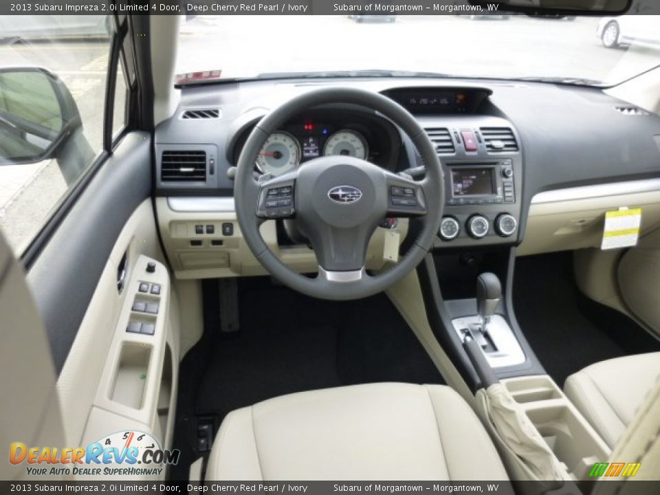 Dashboard of 2013 Subaru Impreza 2.0i Limited 4 Door Photo #15