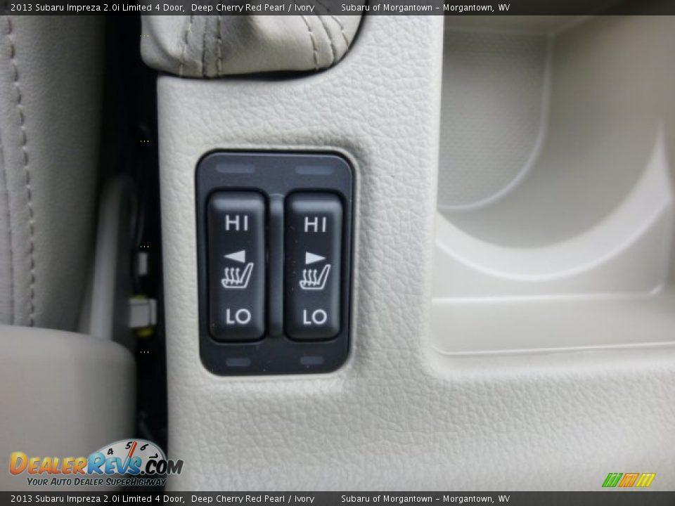 2013 Subaru Impreza 2.0i Limited 4 Door Deep Cherry Red Pearl / Ivory Photo #19