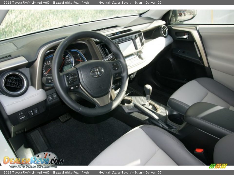 Ash Interior 2013 Toyota Rav4 Limited Awd Photo 5