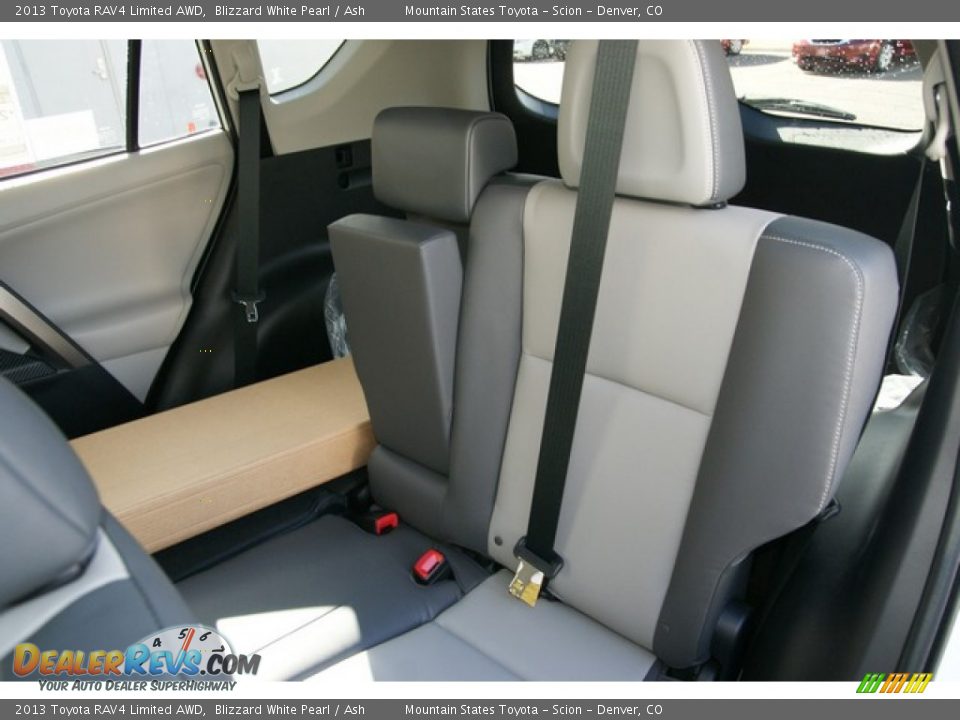 Rear Seat of 2013 Toyota RAV4 Limited AWD Photo #7