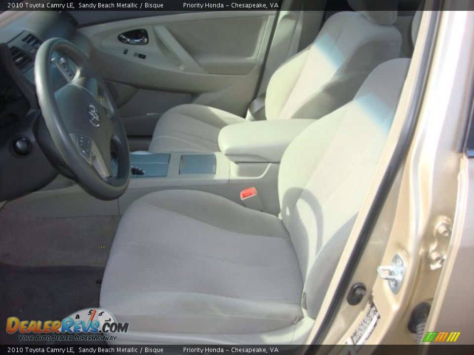 2010 Toyota Camry LE Sandy Beach Metallic / Bisque Photo #9