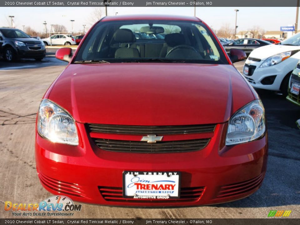 2010 Chevrolet Cobalt LT Sedan Crystal Red Tintcoat Metallic / Ebony Photo #8