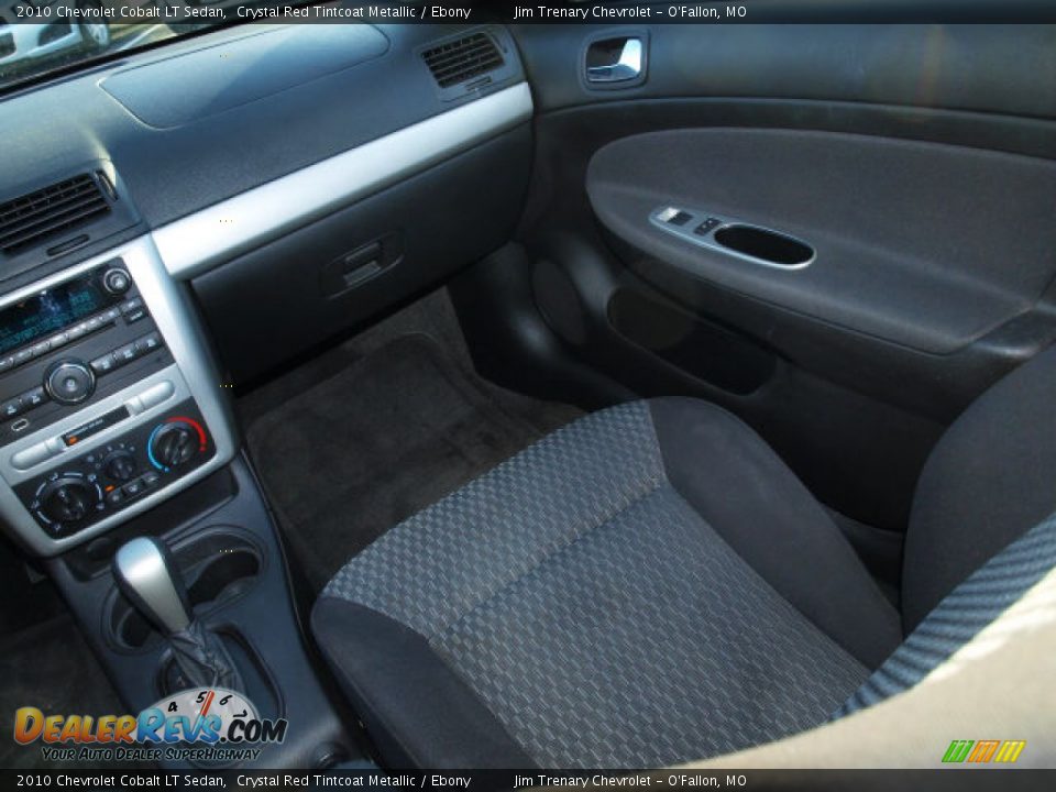 2010 Chevrolet Cobalt LT Sedan Crystal Red Tintcoat Metallic / Ebony Photo #13