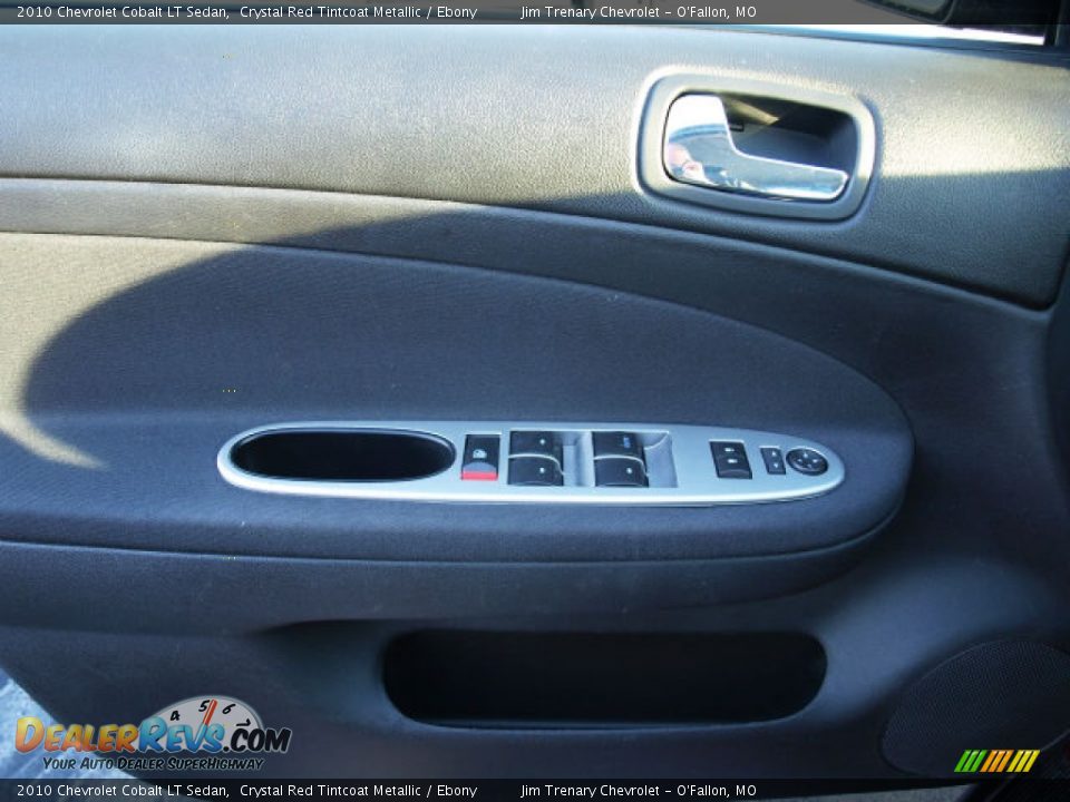 2010 Chevrolet Cobalt LT Sedan Crystal Red Tintcoat Metallic / Ebony Photo #15