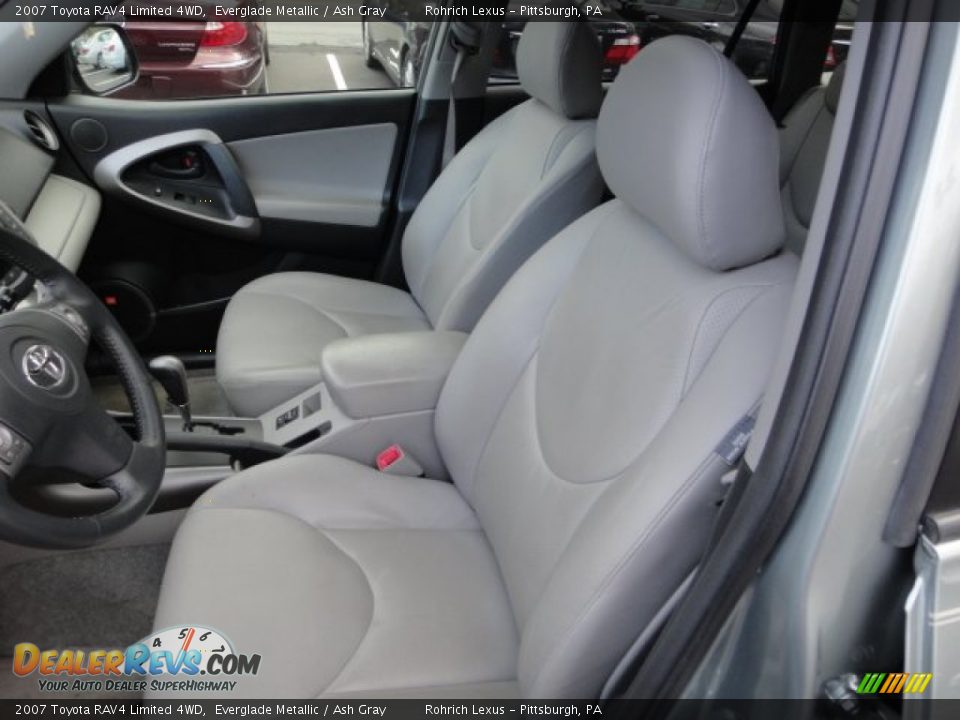 2007 Toyota RAV4 Limited 4WD Everglade Metallic / Ash Gray Photo #4