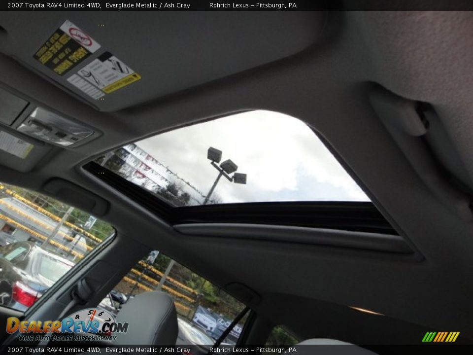 2007 Toyota RAV4 Limited 4WD Everglade Metallic / Ash Gray Photo #7