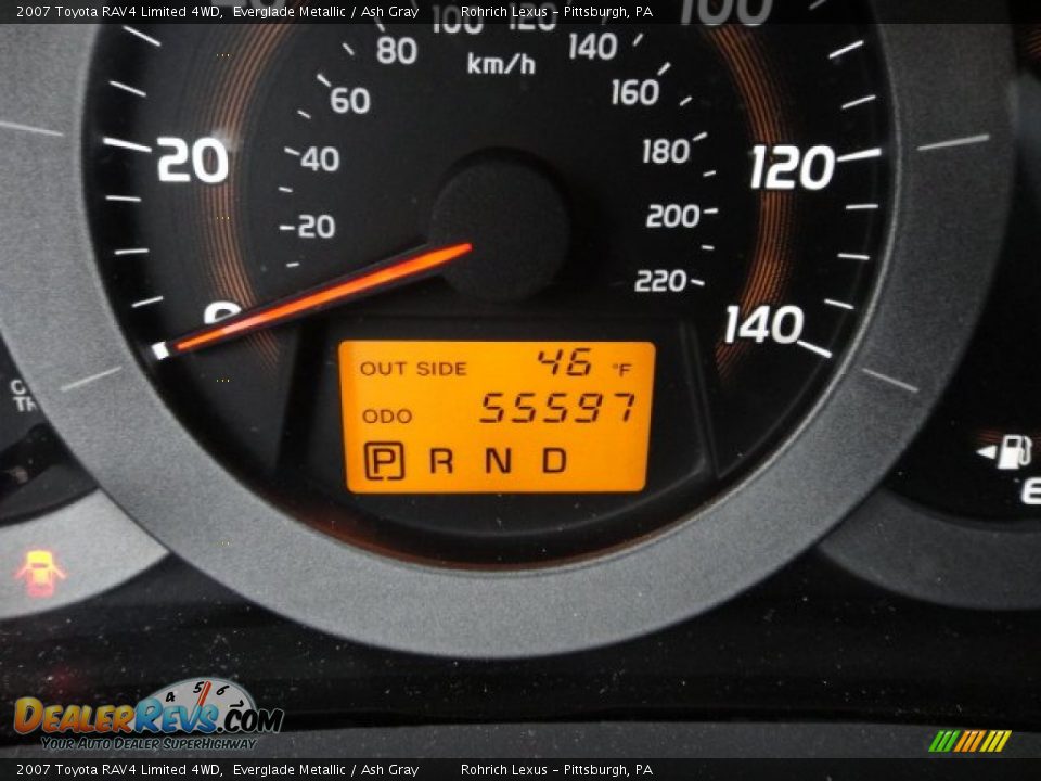 2007 Toyota RAV4 Limited 4WD Everglade Metallic / Ash Gray Photo #8