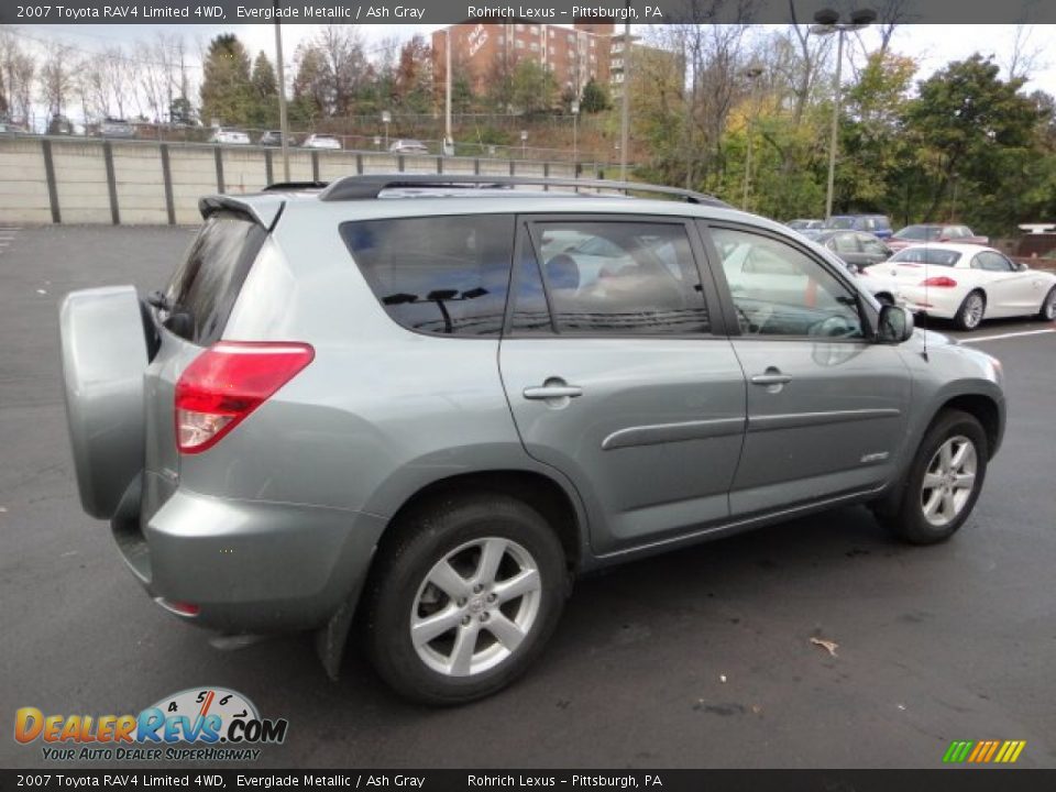 2007 Toyota RAV4 Limited 4WD Everglade Metallic / Ash Gray Photo #11
