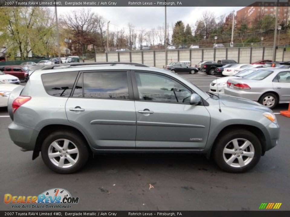 Everglade Metallic 2007 Toyota RAV4 Limited 4WD Photo #12