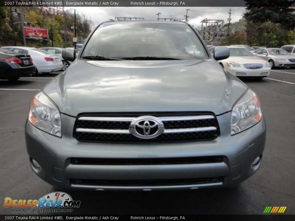 2007 Toyota RAV4 Limited 4WD Everglade Metallic / Ash Gray Photo #13