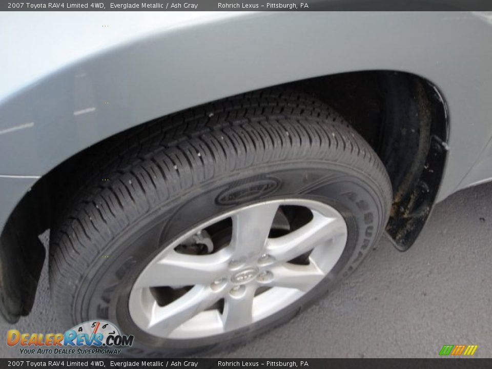 2007 Toyota RAV4 Limited 4WD Everglade Metallic / Ash Gray Photo #14