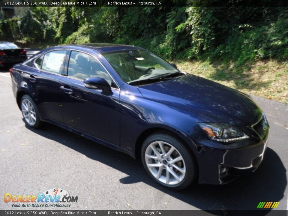 Front 3/4 View of 2012 Lexus IS 250 AWD Photo #6
