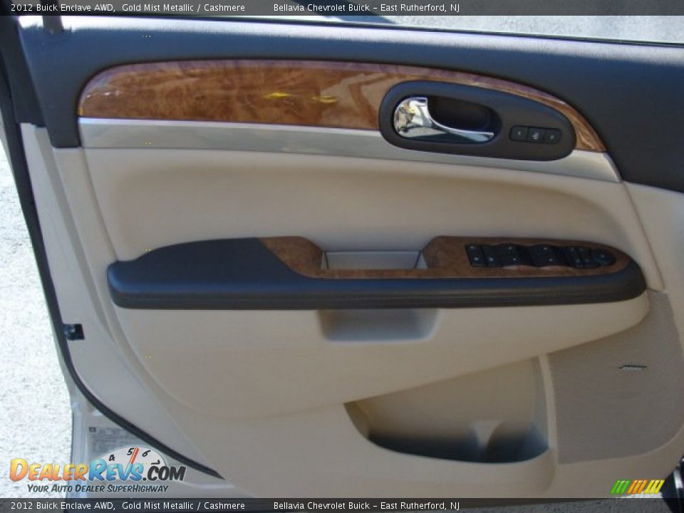 2012 Buick Enclave AWD Gold Mist Metallic / Cashmere Photo #6